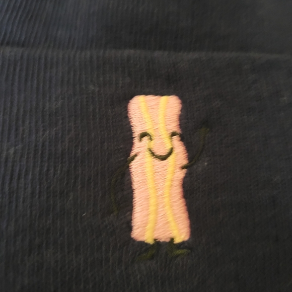 Bacon Eggs Couples Beanie 2 Piece Set Valentine Day Gift NEW Matching Ad… - Picture 3 of 11